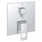 Grohe Eurocube Pressure Balance Valve Trim With 3-Way Diverter With Cartridge, Chrome 29426000 - alternate 1